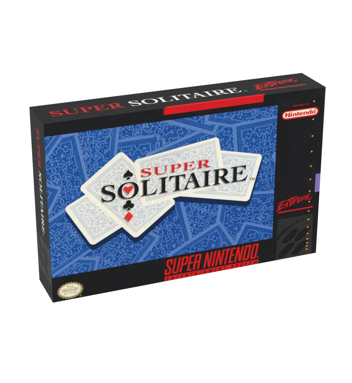 Super Solitaire TV Reproduction Box