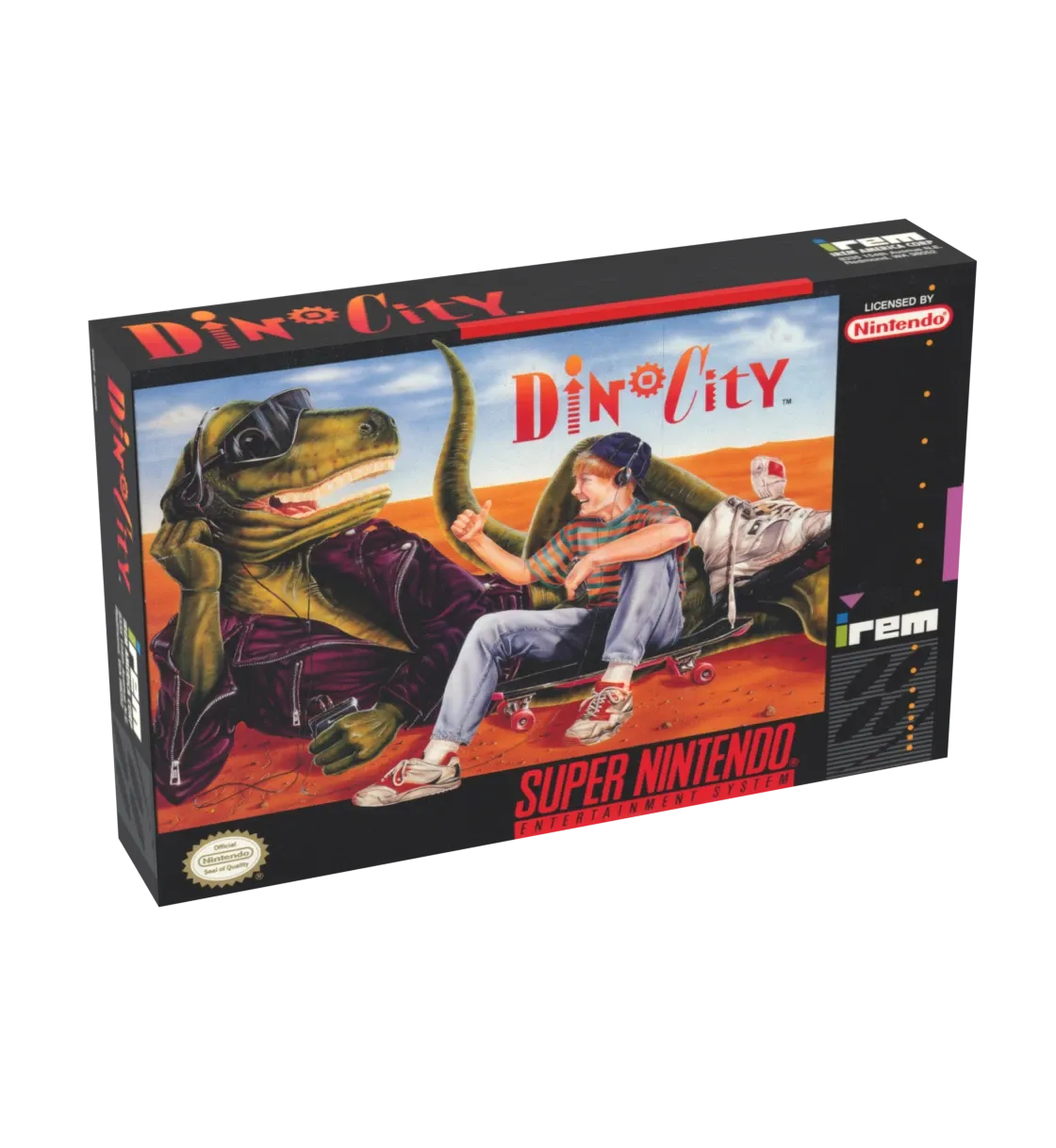 Dino City Reproduction Box