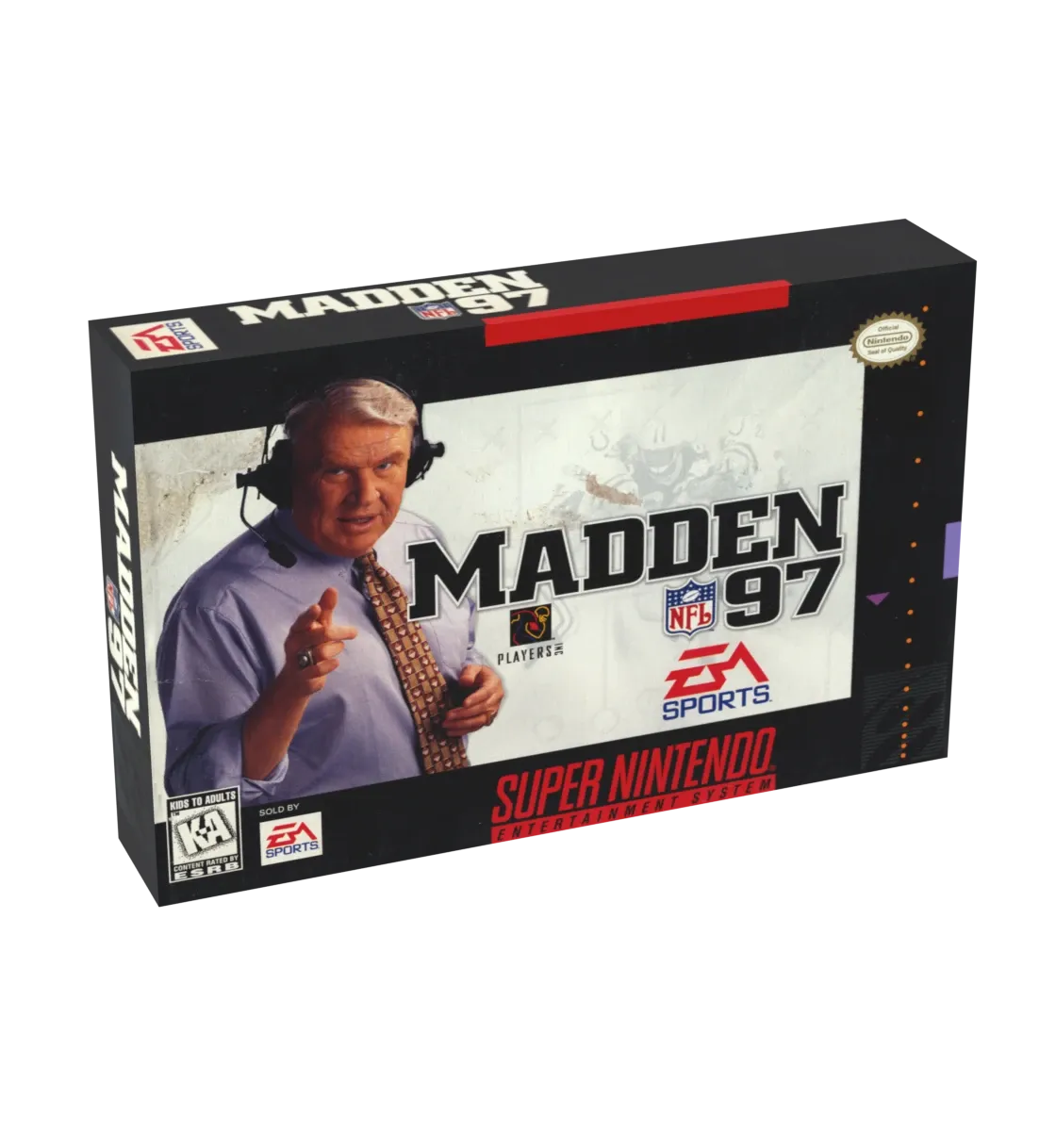 Madden 97 Reproduction Box
