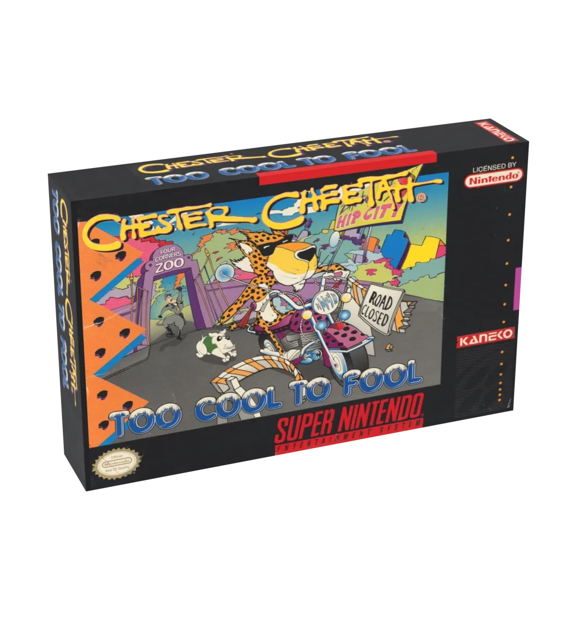 Chester Cheetah Too Cool to Fool Reproduction Box