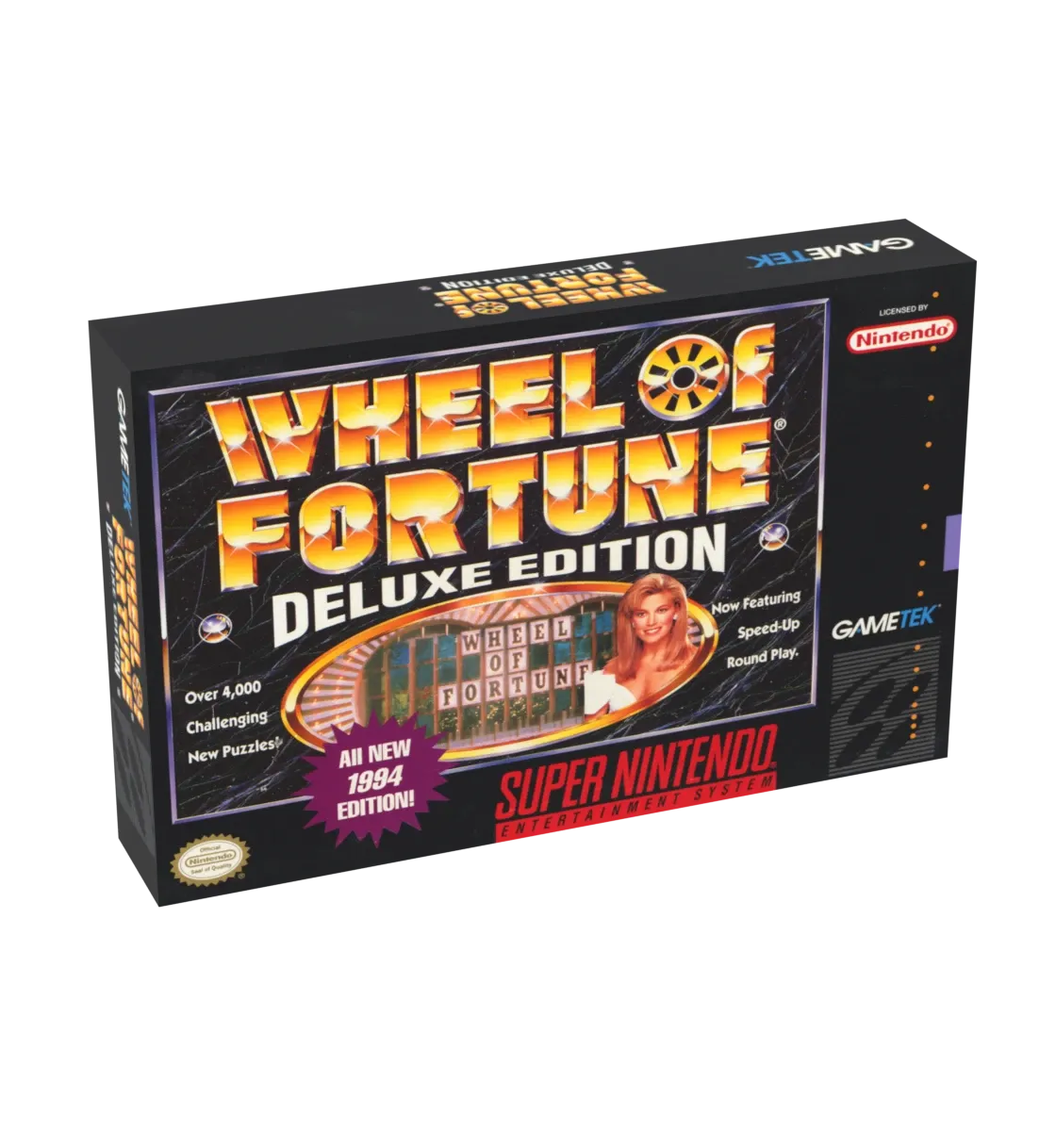 Wheel of Fortune Deluxe Reproduction Box
