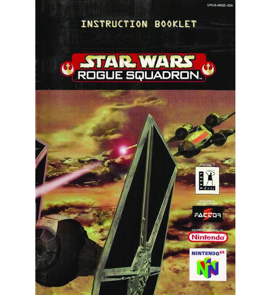 Star Wars Rogue Squadron Reproduction Manual