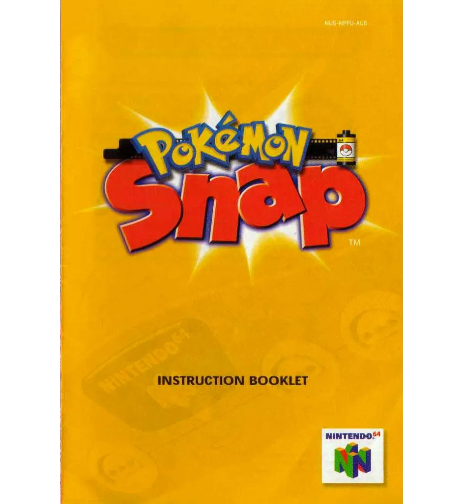 Pokemon Snap Reproduction Manual