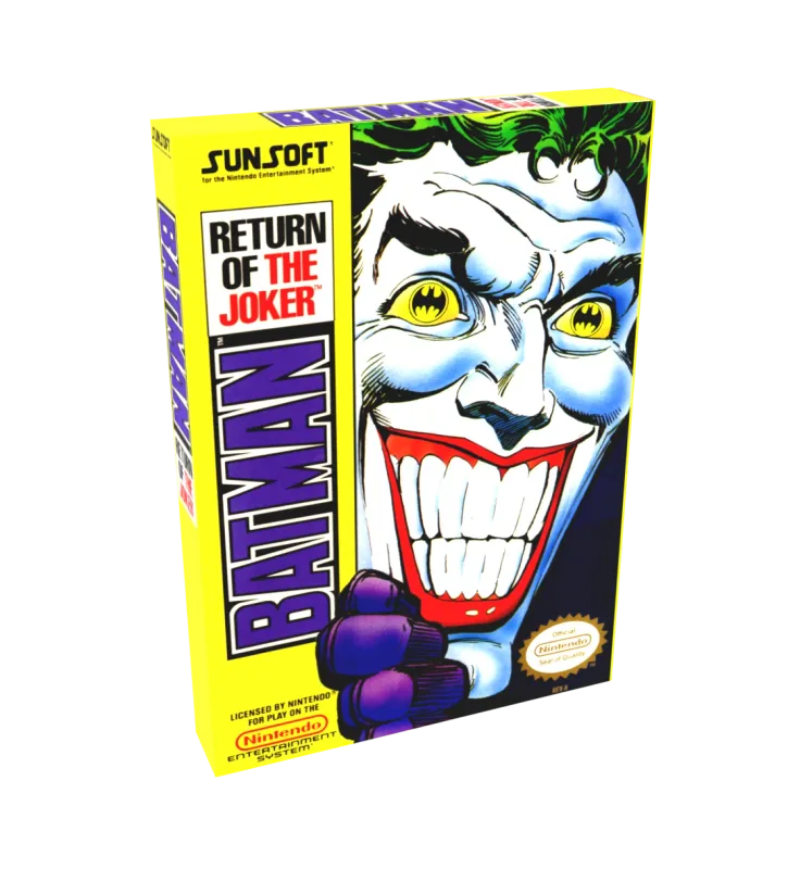Batman Return of the Joker Reproduction Box
