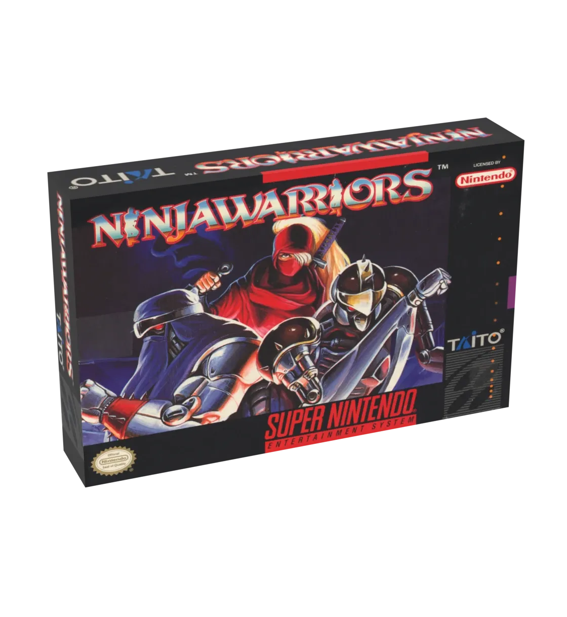 Ninja Warriors Reproduction Box