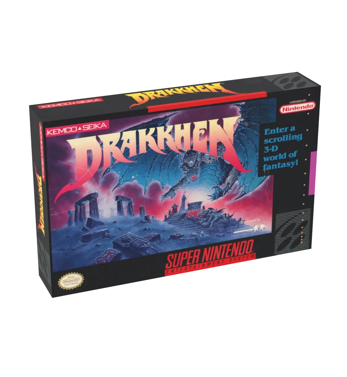 Drakkhen Reproduction Box