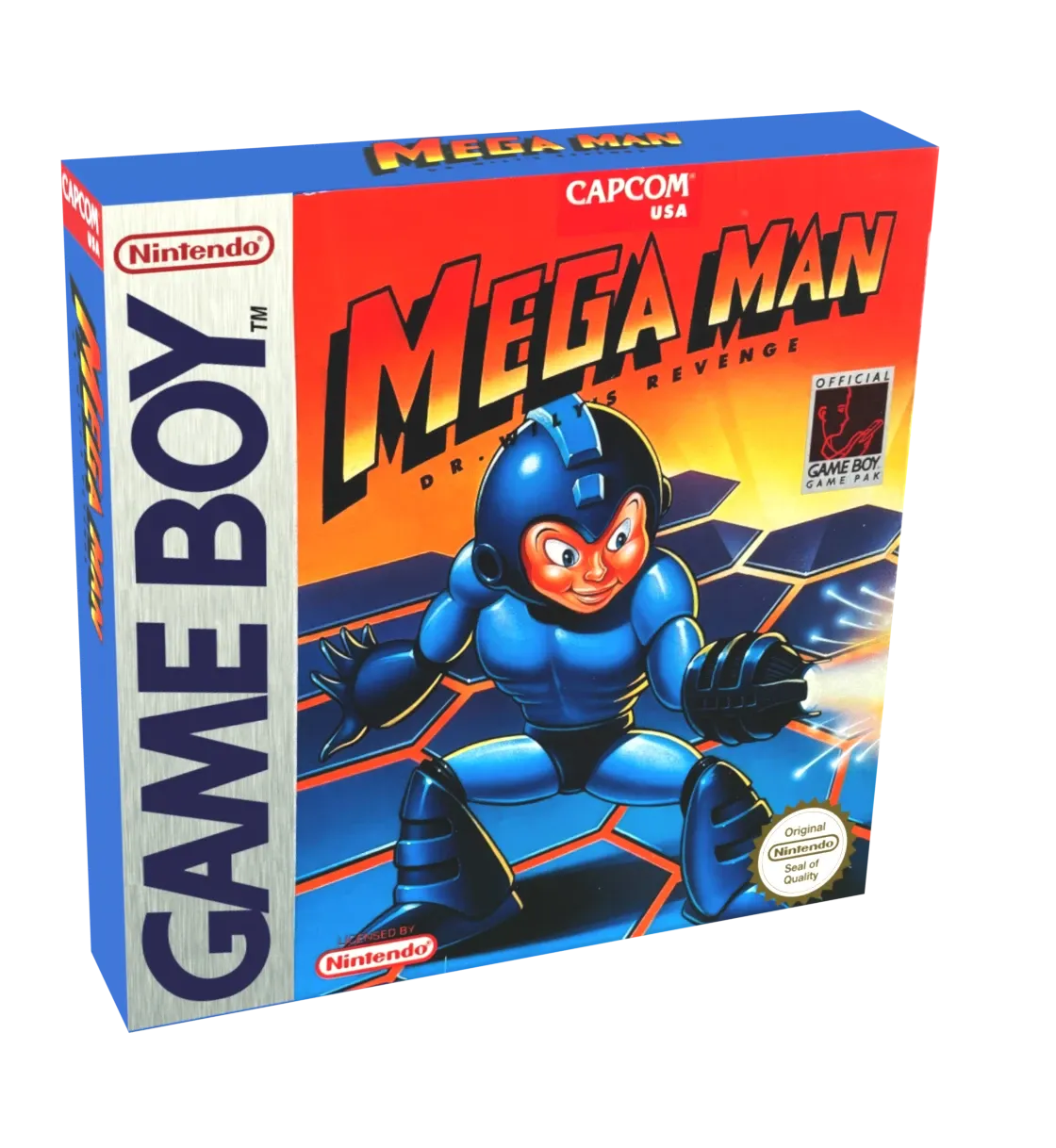 Mega Man Reproduction Box