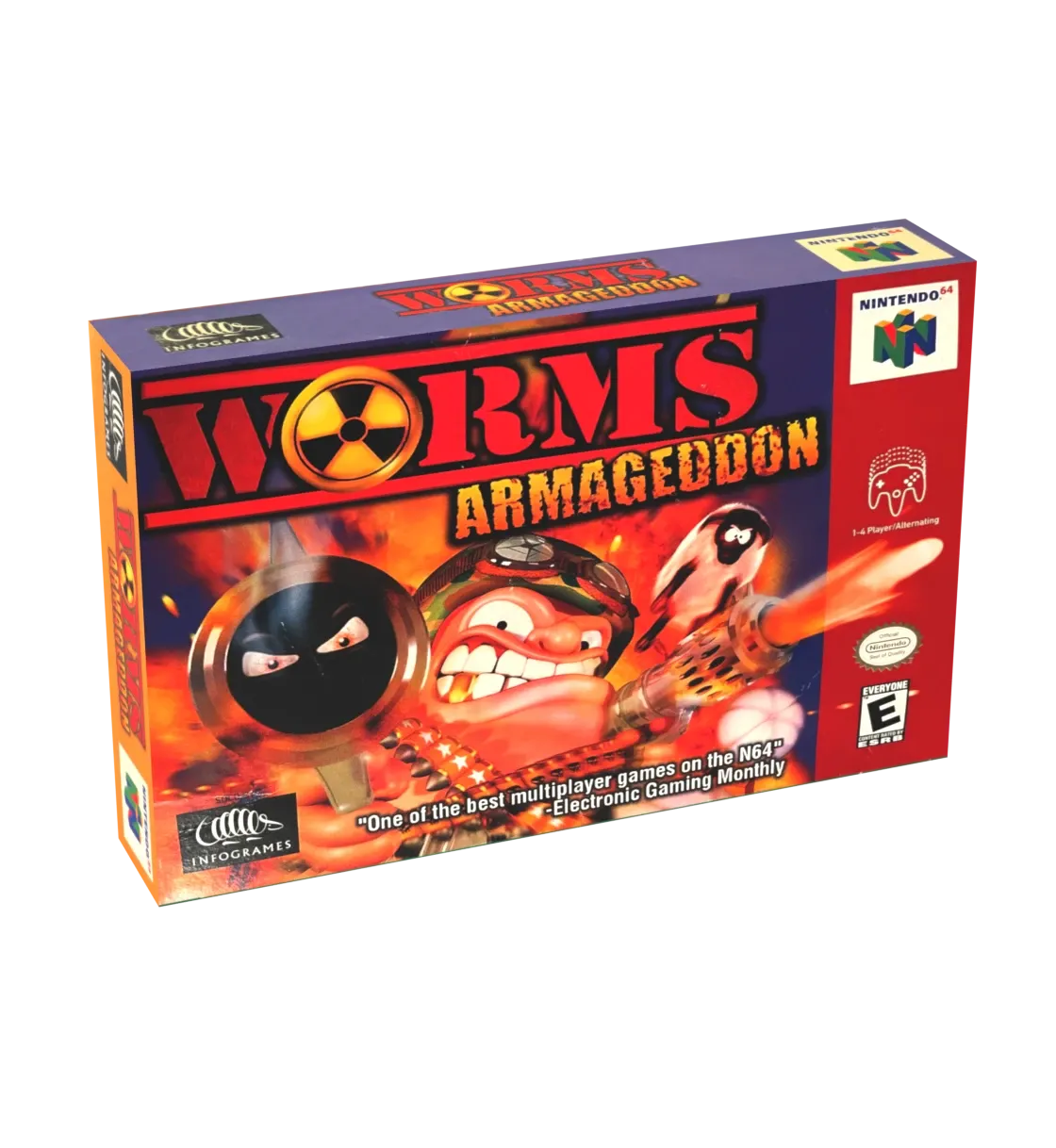 Worms Armageddon Reproduction Box