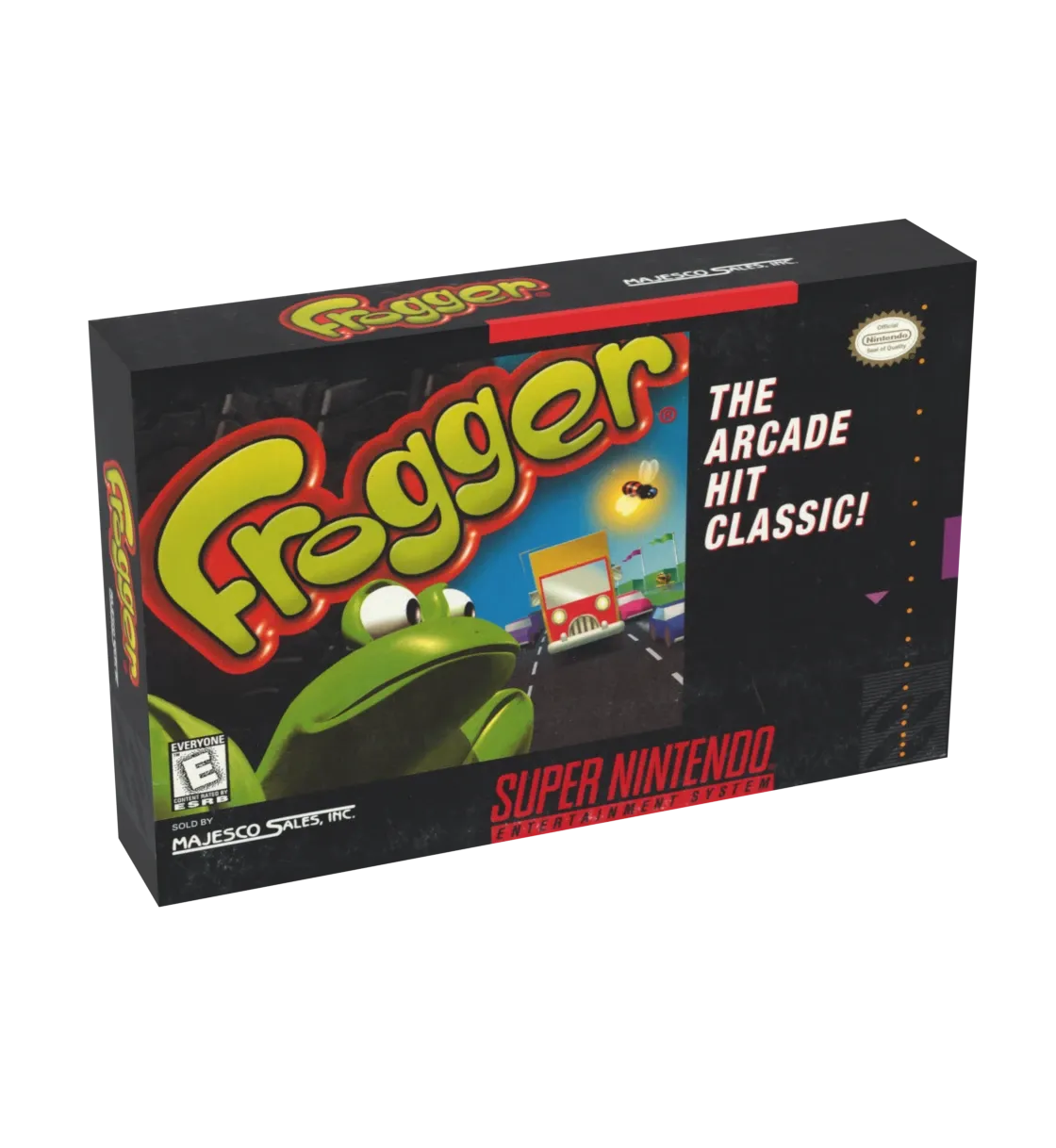 Frogger Reproduction Box