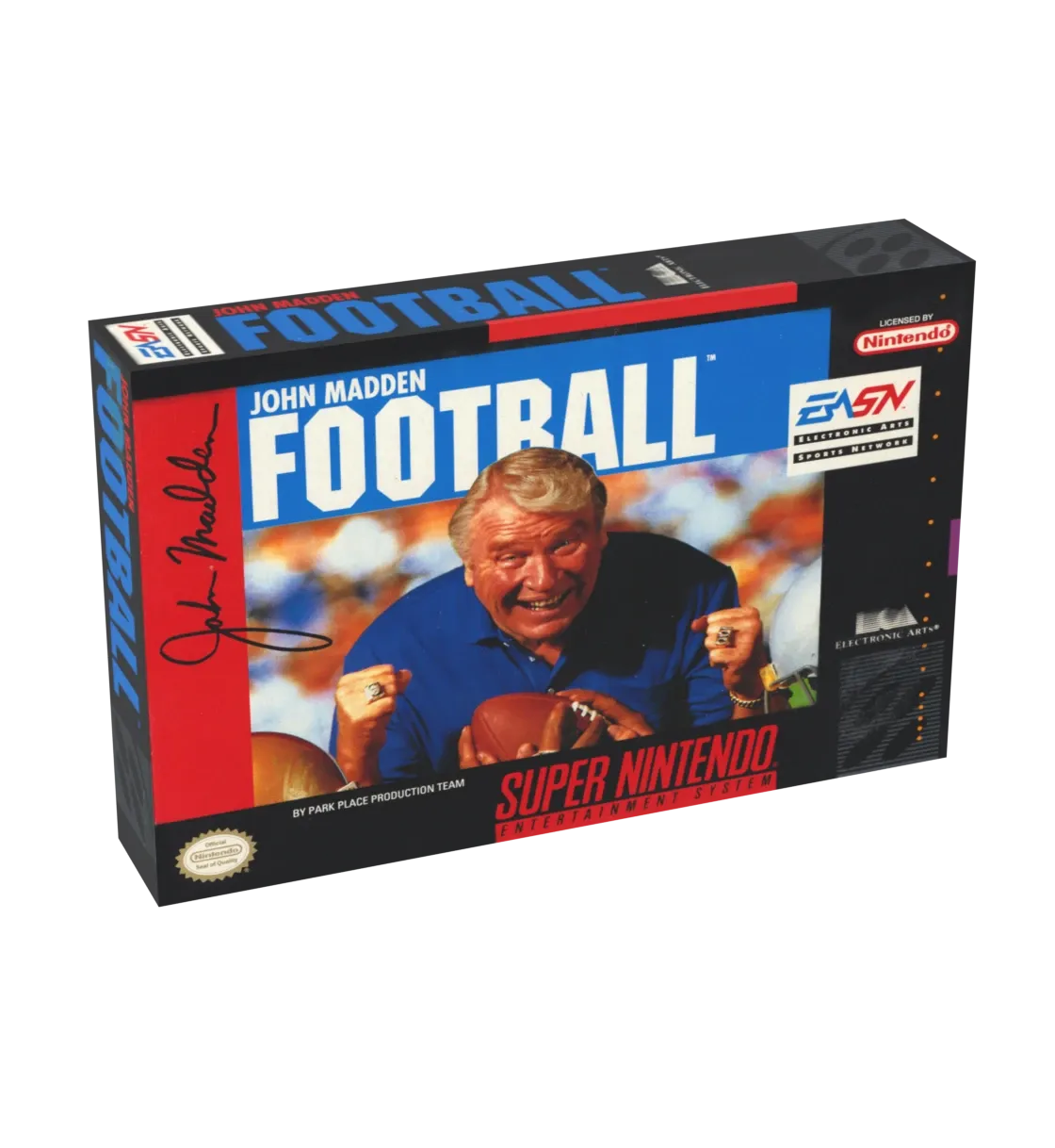 John Madden Football Reproduction Box