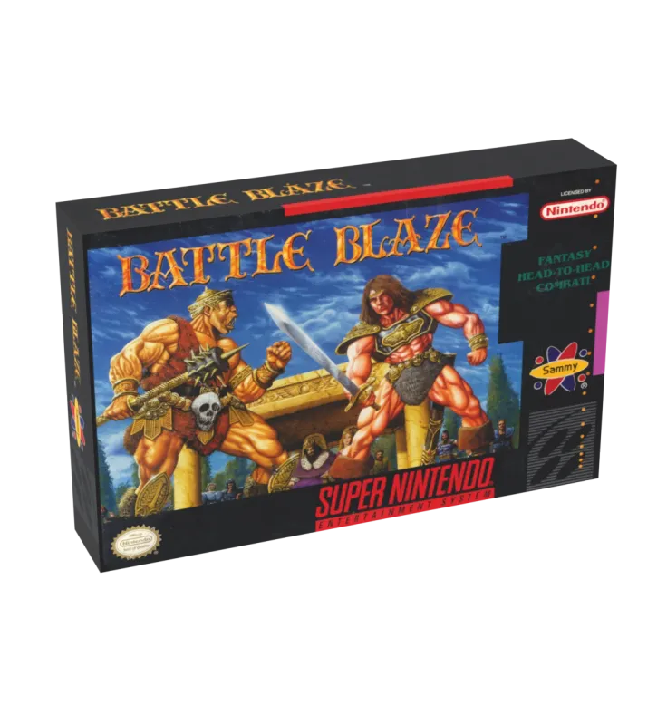 Battle Blaze Reproduction Box