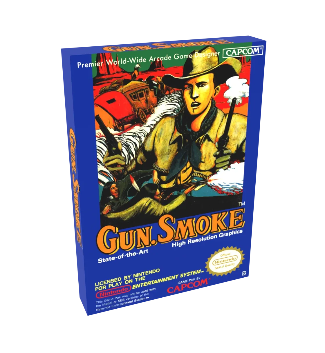 Gun Smoke Reproduction Box