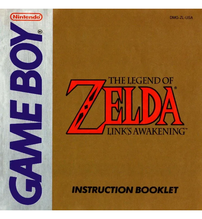 The Legend of Zelda Link&#39;s Awakening Reproduction Manual