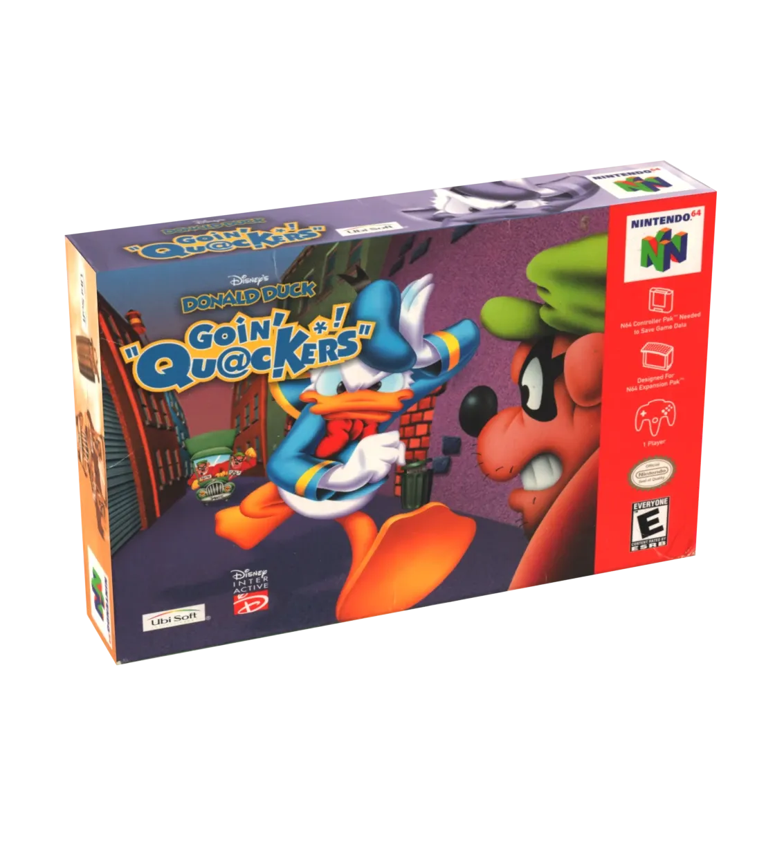 Donald Duck Goin Quackers Reproduction Box