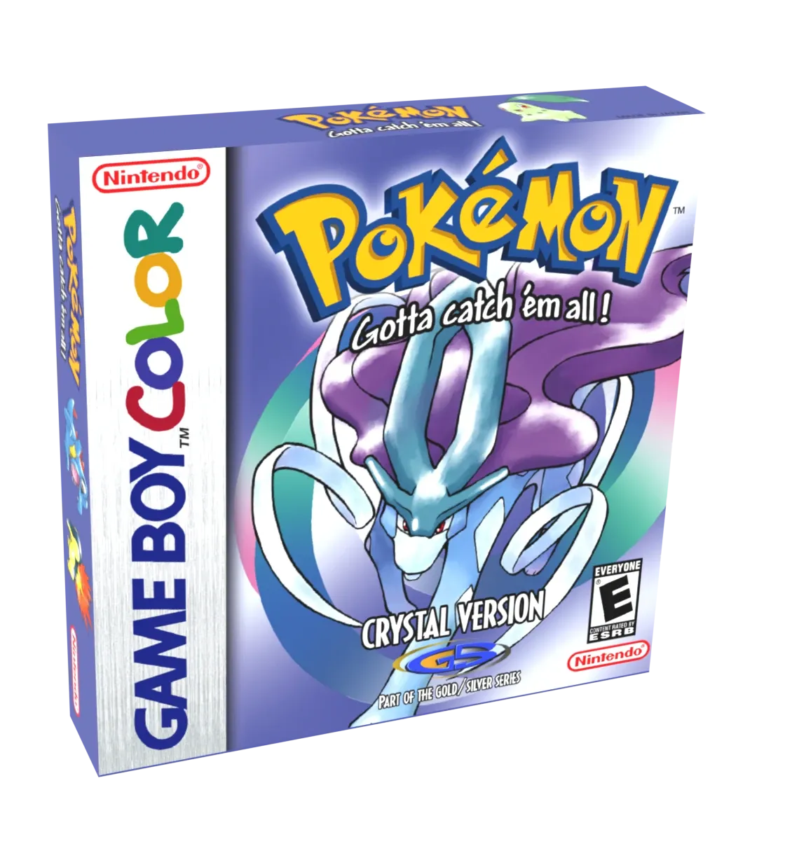 Pokemon Crystal Reproduction Box