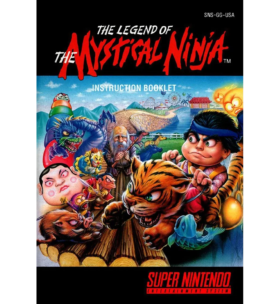 The Legend of the Mystical Ninja Reproduction Manual