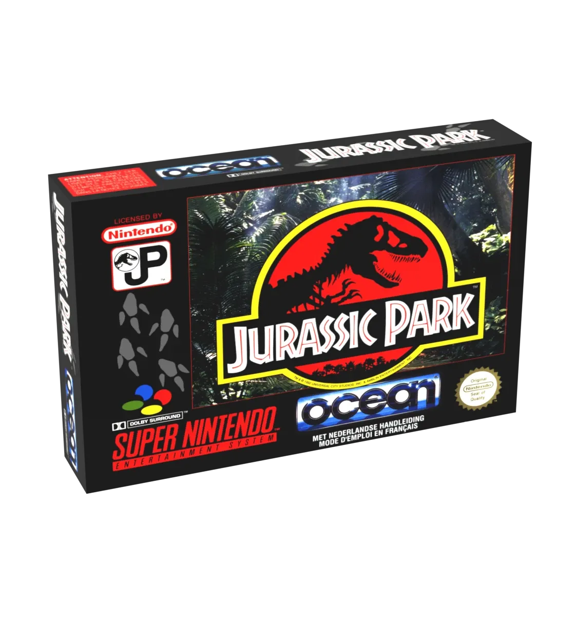 Jurassic Park Reproduction Box