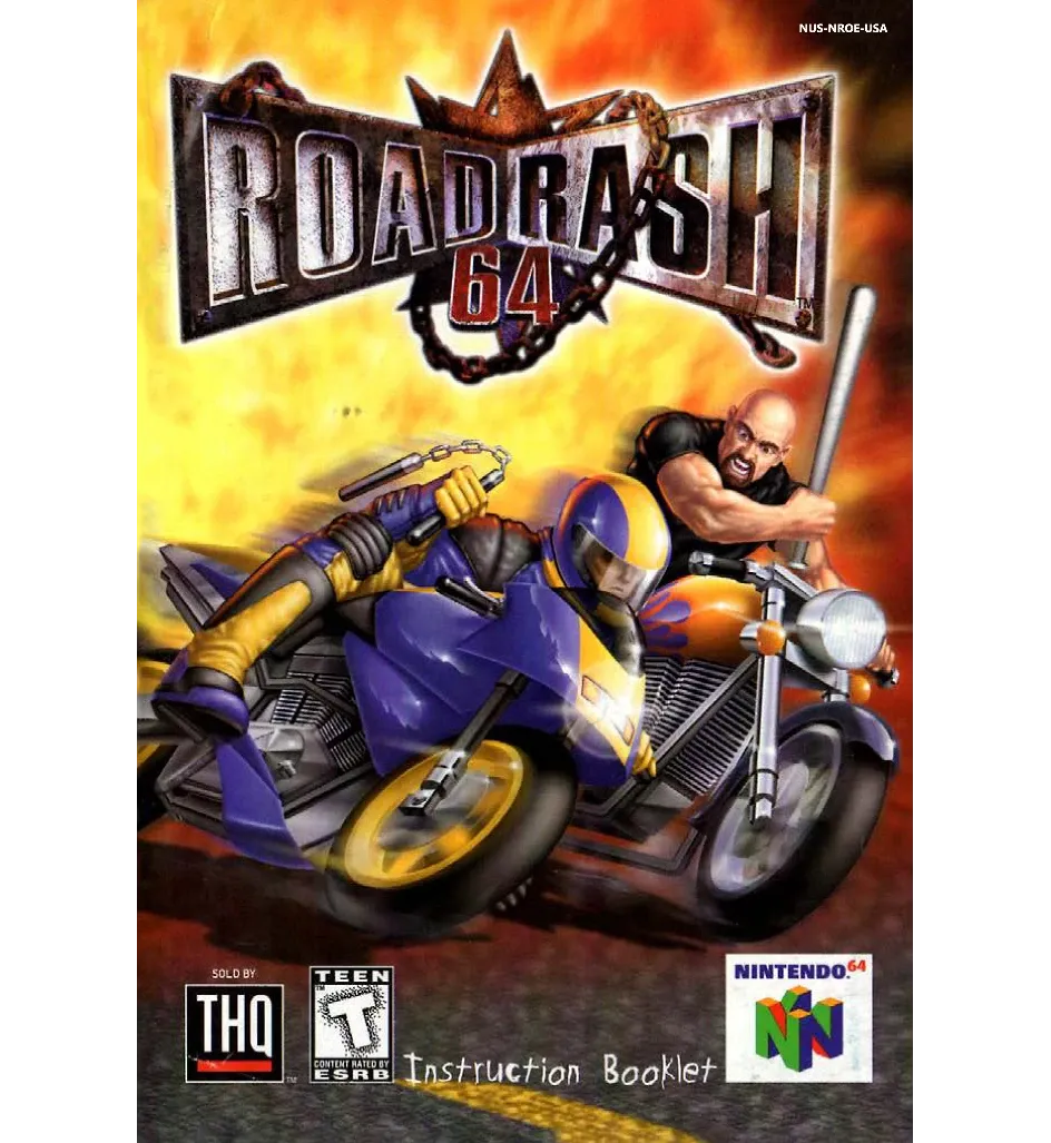 Road Rash 64 Reproduction Manual