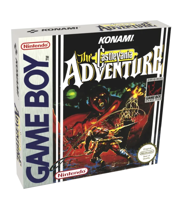 Castlevania Adventure Reproduction Box