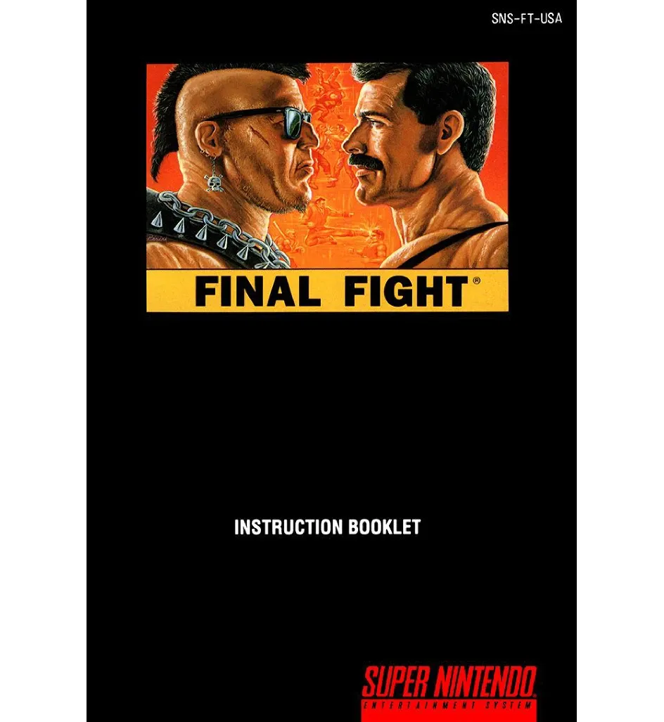 Final Fight Reproduction Manual