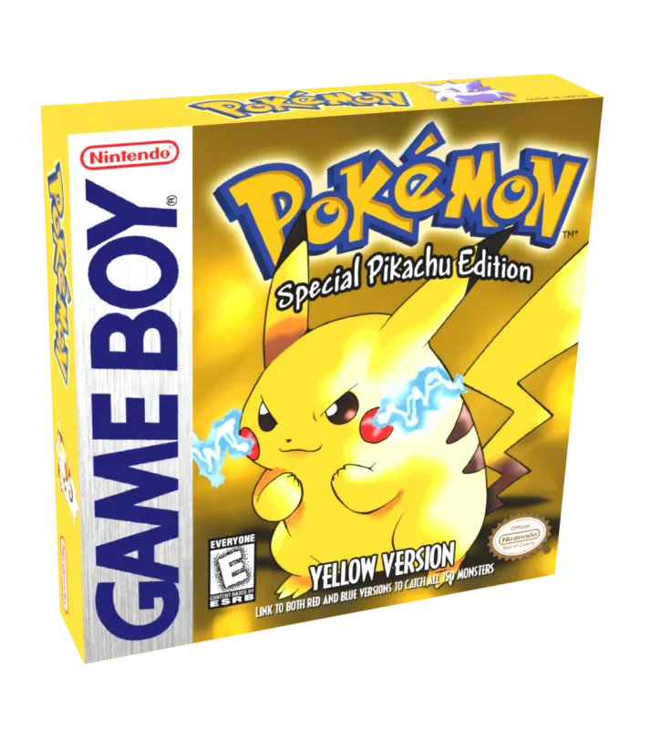 Pokemon Yellow Reproduction Box