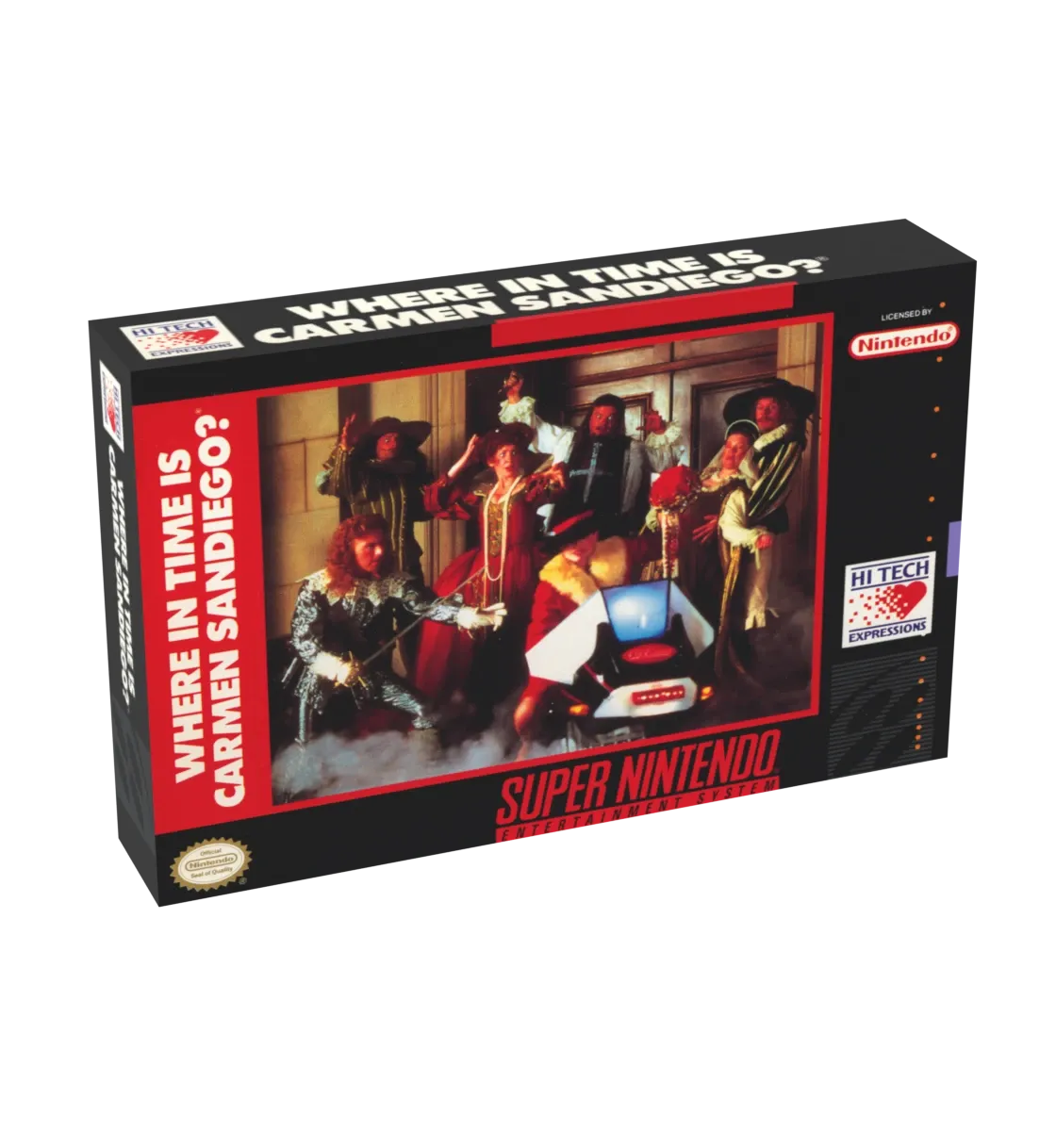 Where in Time is Carmen Sandiego? Reproduction Box