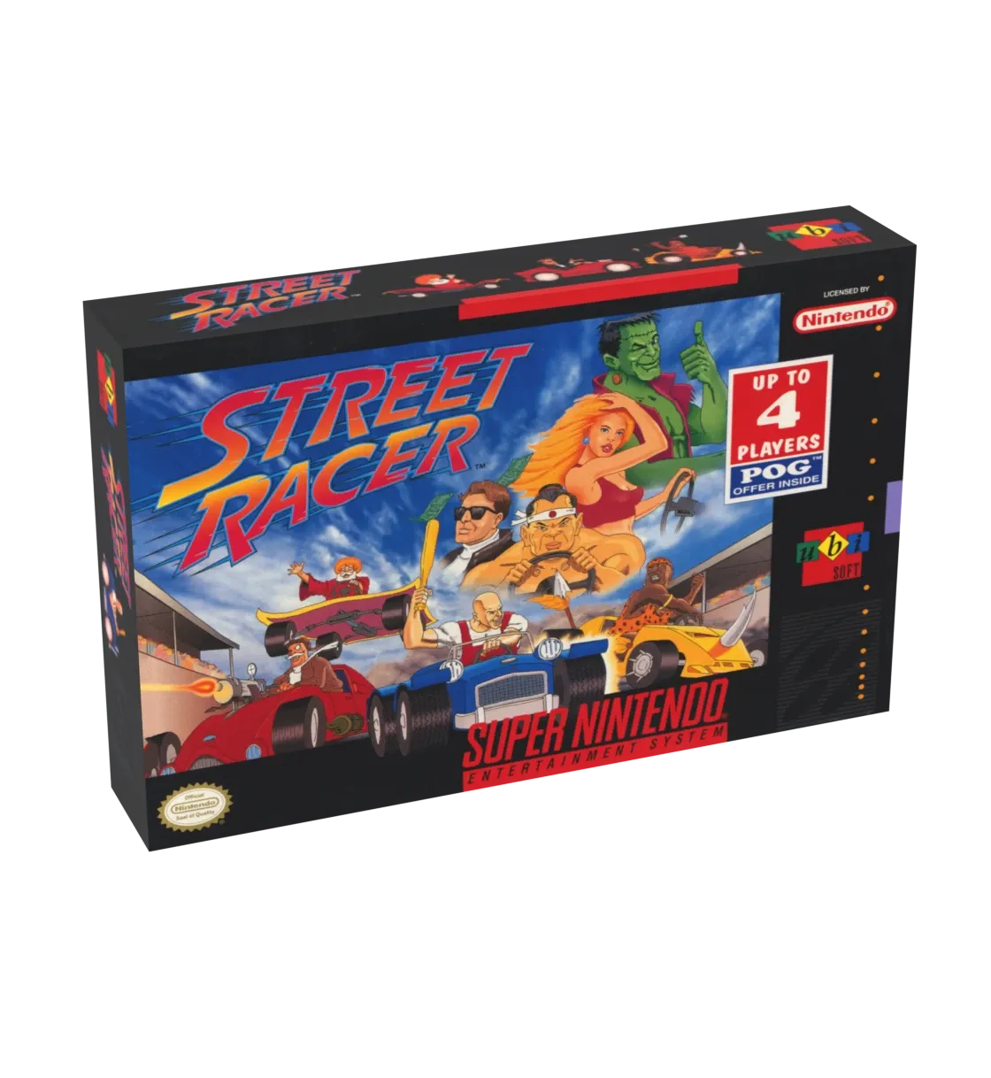 Street Racer Reproduction Box