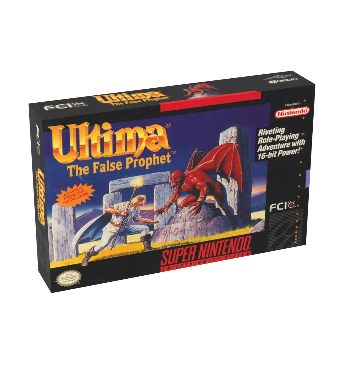 Ultima 4 The False Prophet Reproduction Box