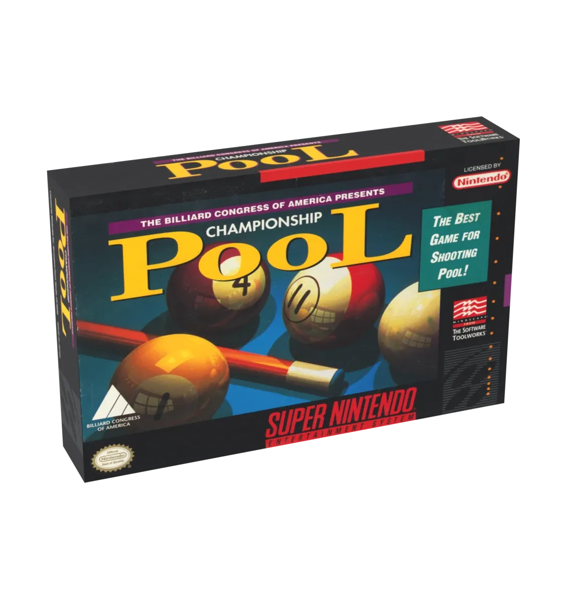 Championship Pool Reproduction Box