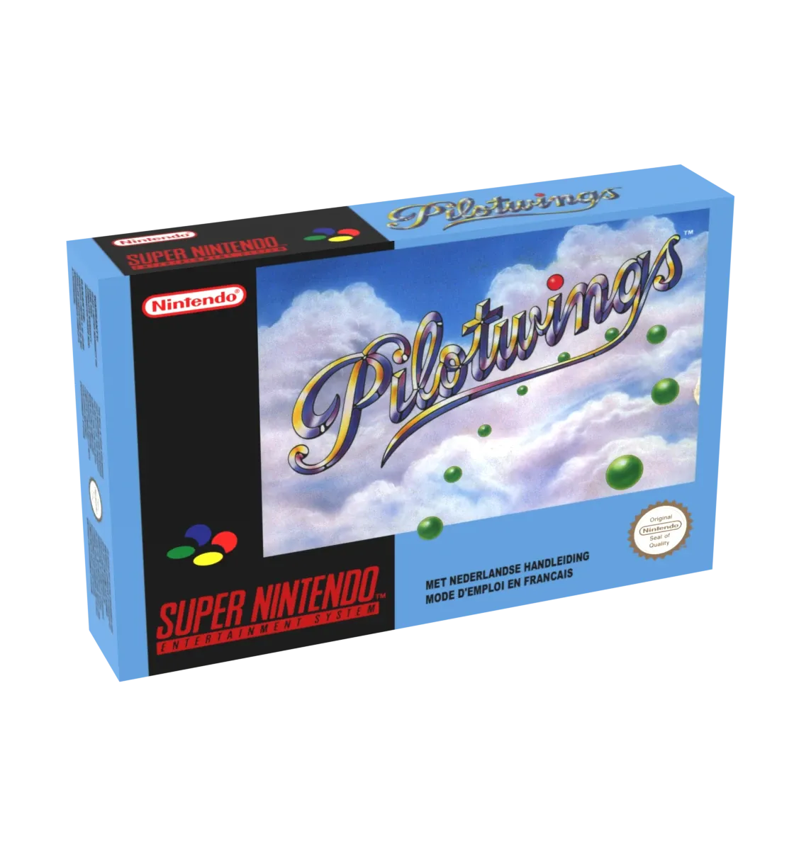 Pilotwings Reproduction Box