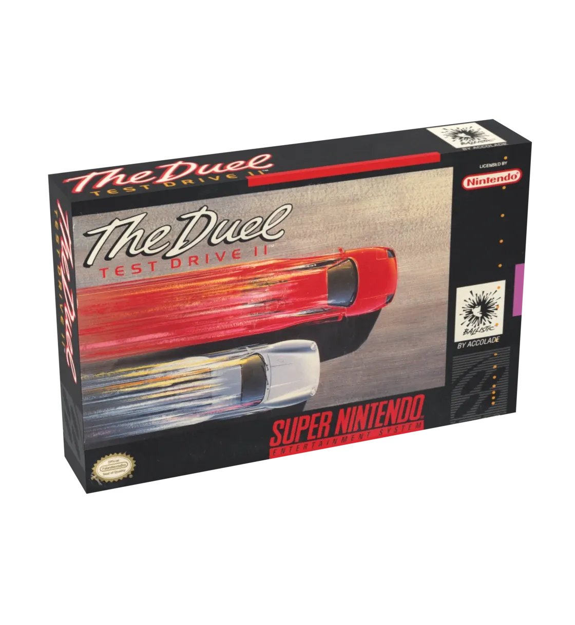 The Dual Test Drive 2 Reproduction Box