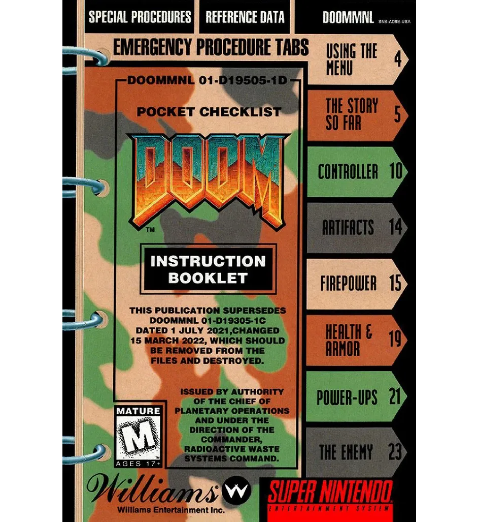Doom Reproduction Manual
