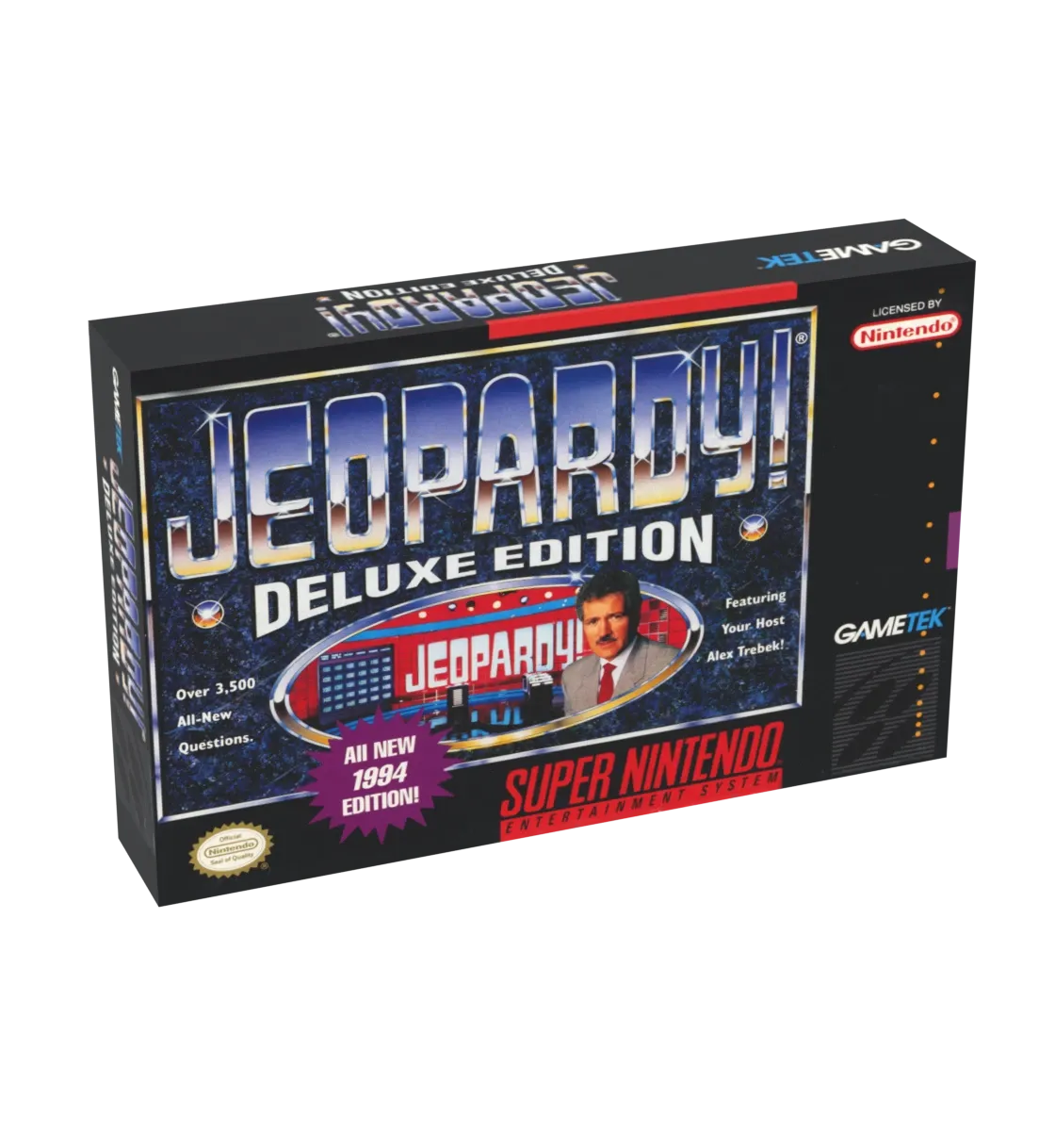Jeopardy Deluxe Edition Reproduction Box