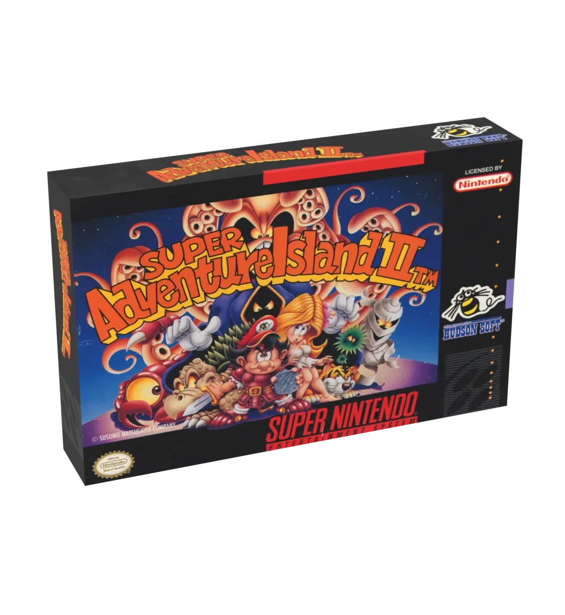 Super Adventure Island 2 Reproduction Box