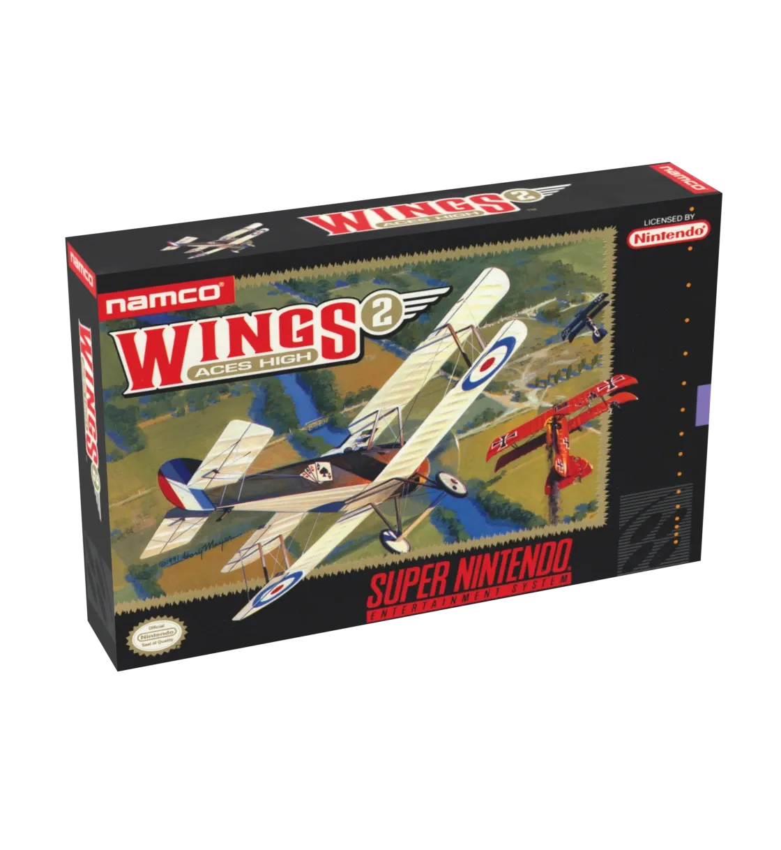 Wings 2 Aces High Reproduction Box