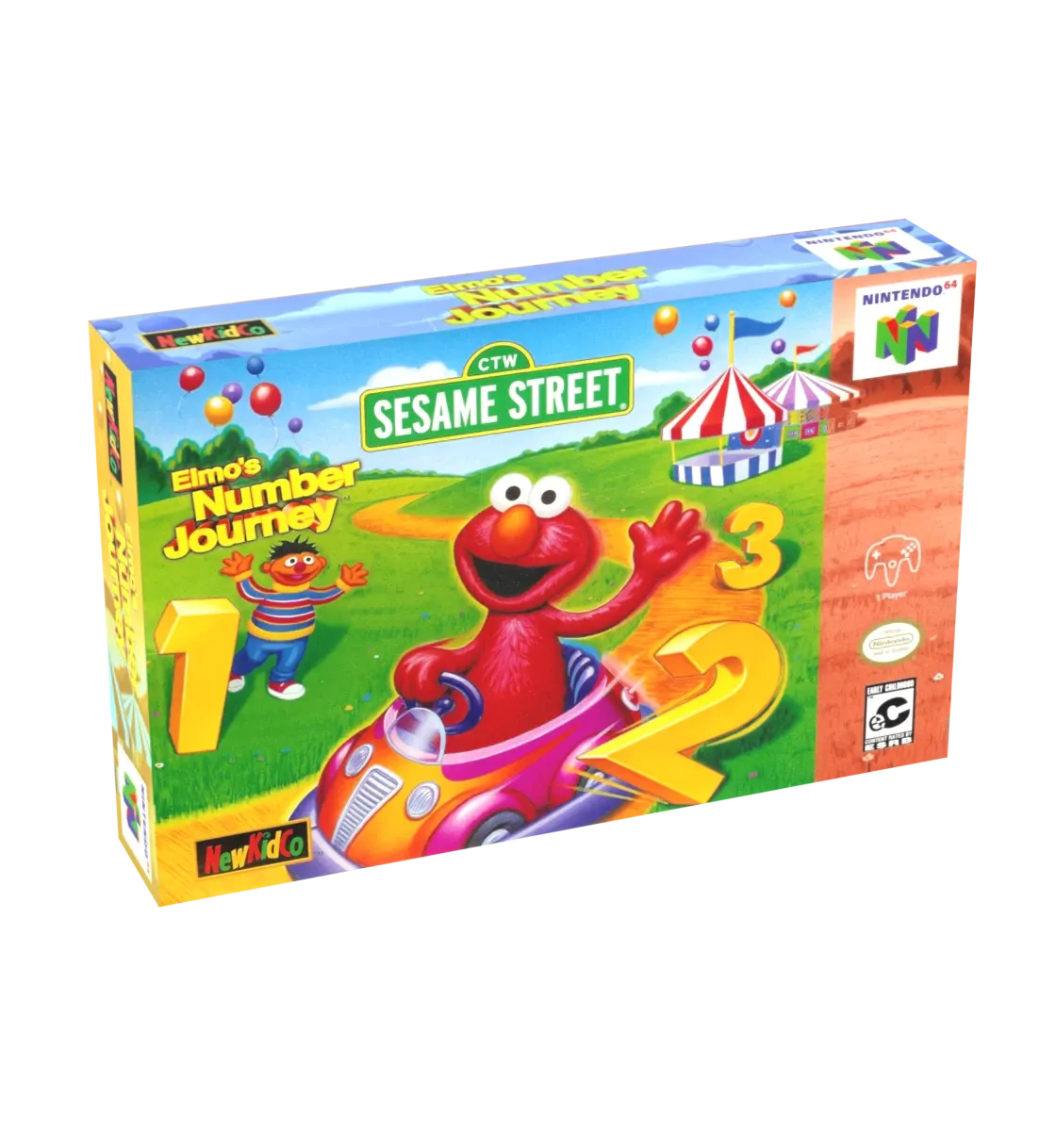 Elmo&#39;s Number Journey Reproduction Box