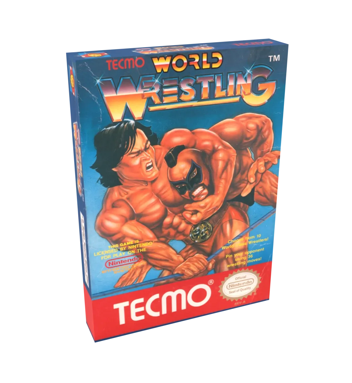World Wrestling Reproduction Box