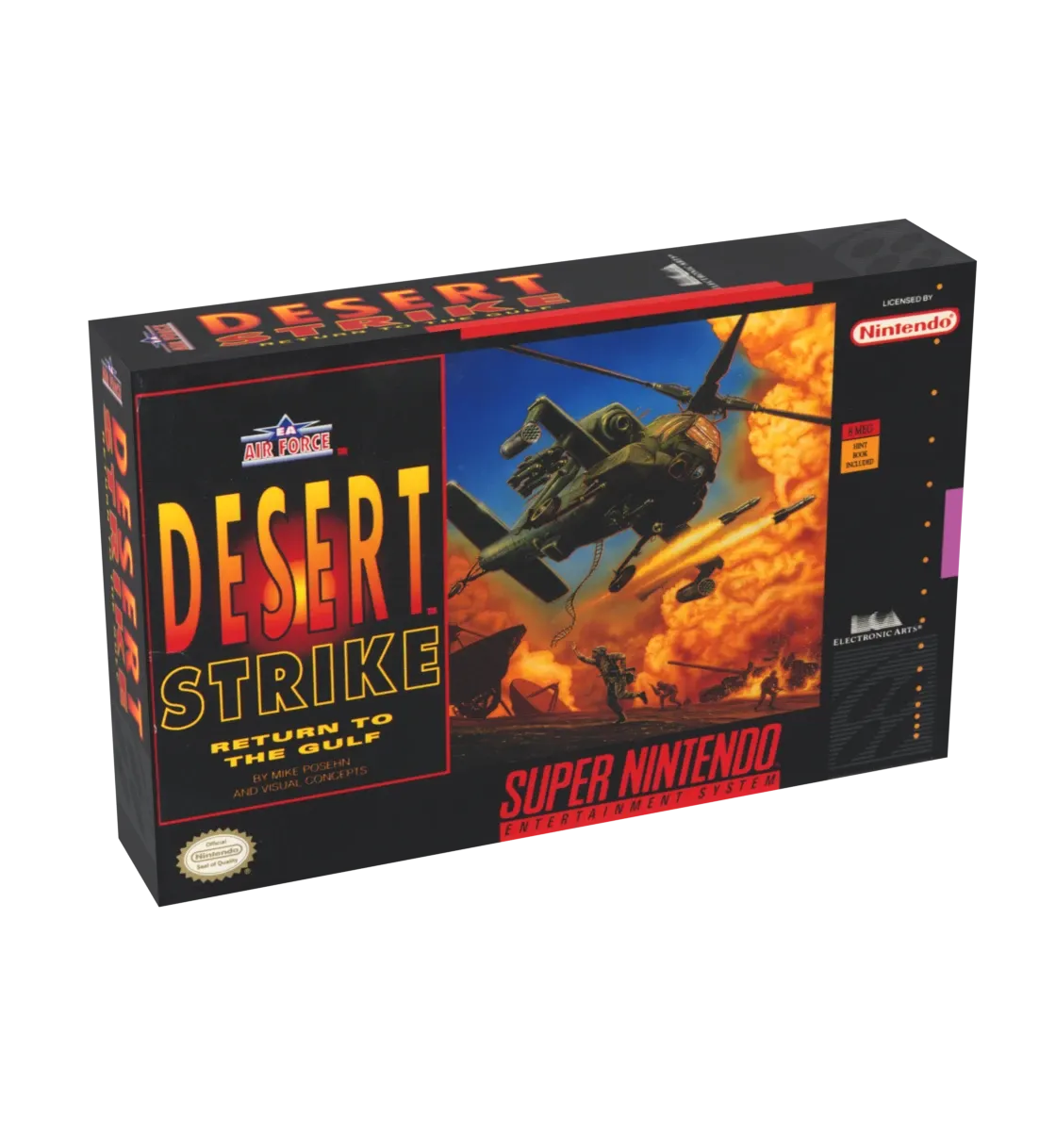 Desert Strike Reproduction Box