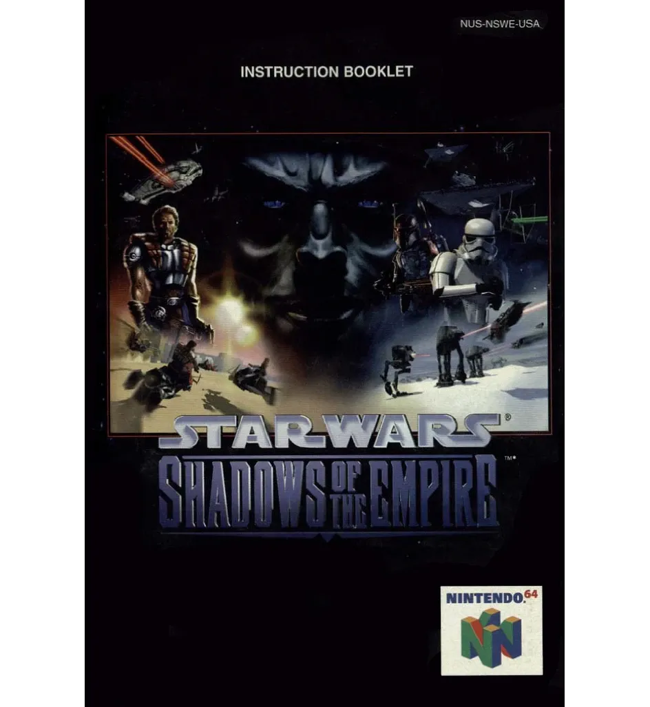 Star Wars Shadows of the Empire Reproduction Manual