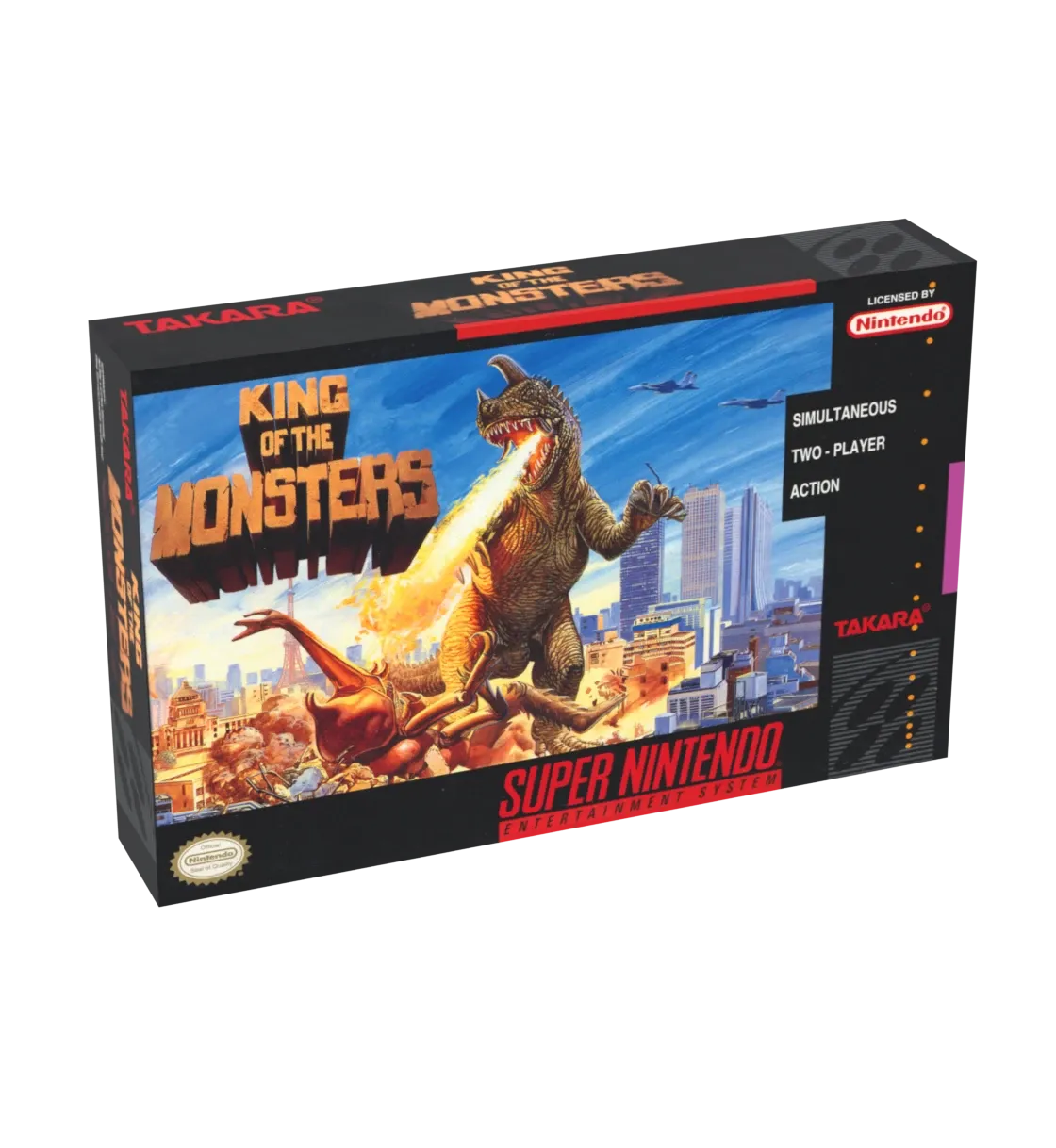 King of the Monsters Reproduction Box