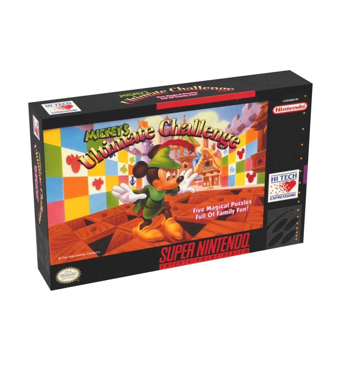 Mickey&#39;s Ultimate Challenge Reproduction Box