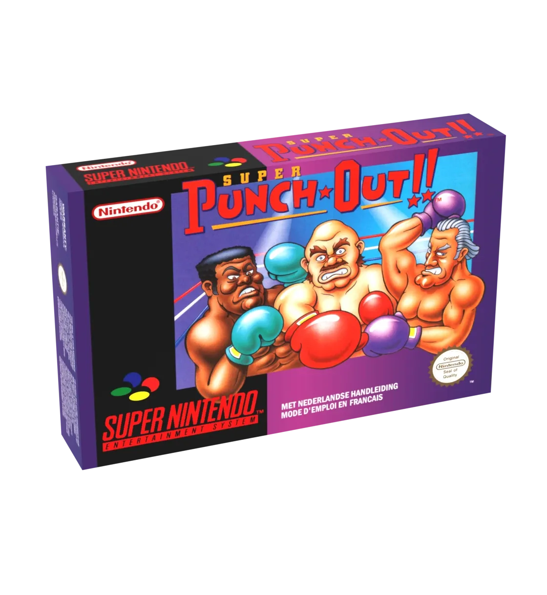 Super Punch Out Reproduction Box