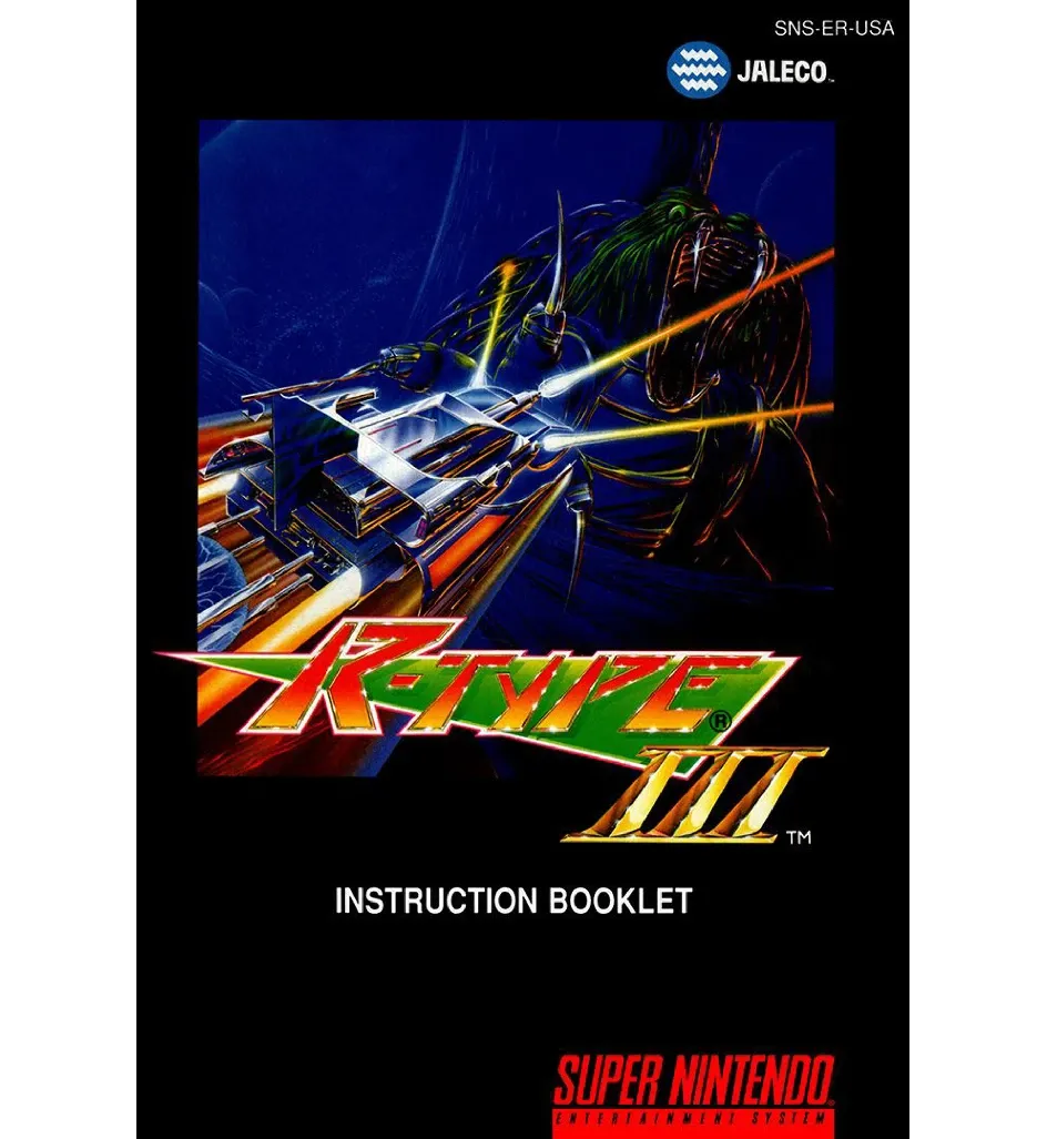 R-Type 3 Reproduction Manual