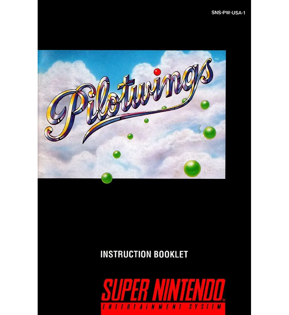 Pilotwings Reproduction Manual