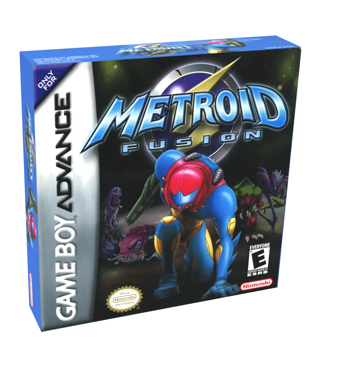Metroid Fusion Reproduction Box