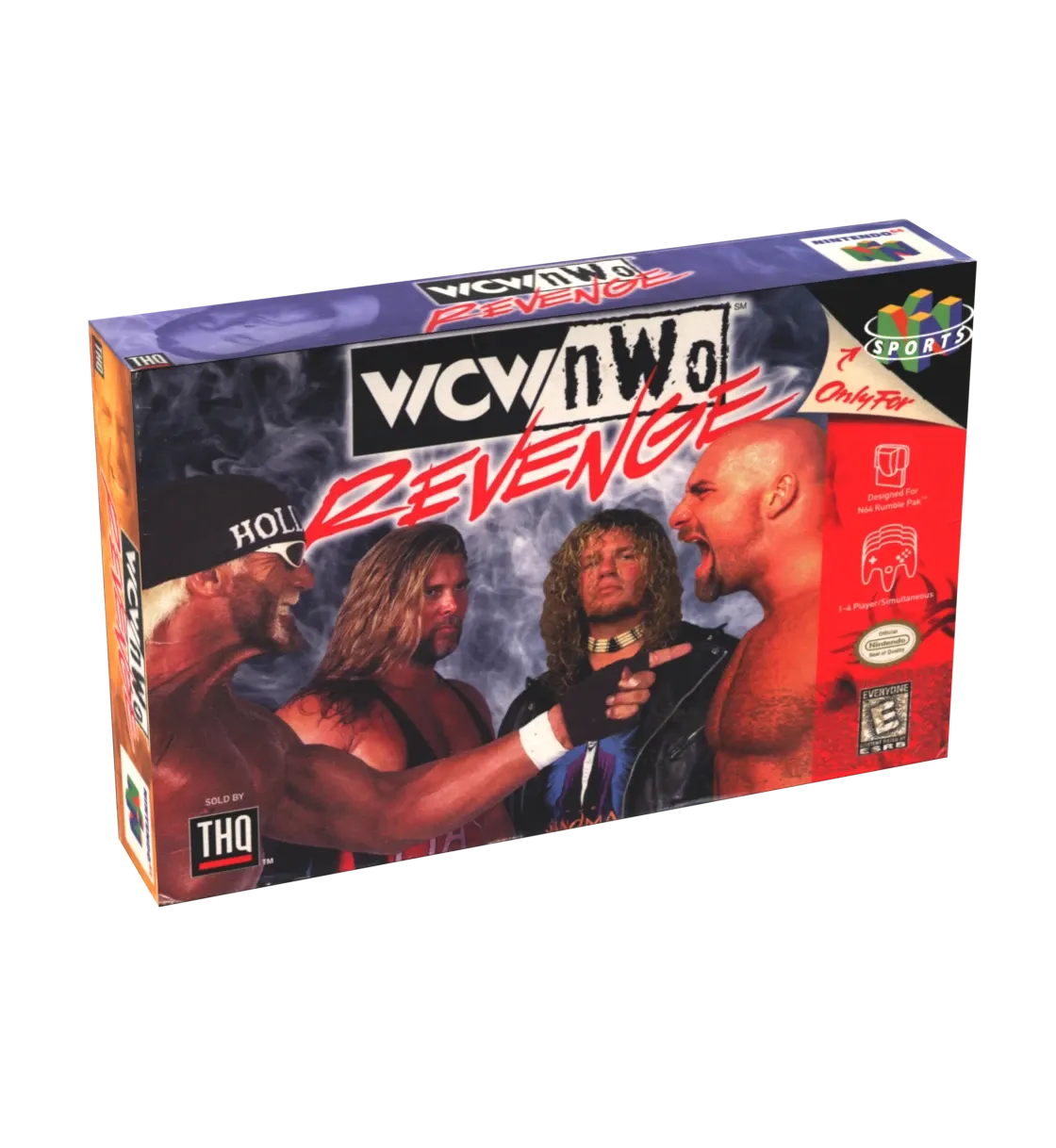 WCW vs NWO Revenge Reproduction Box