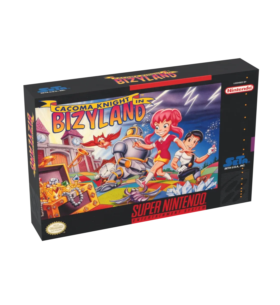 Cacoma Knight in Bizyland Reproduction Box