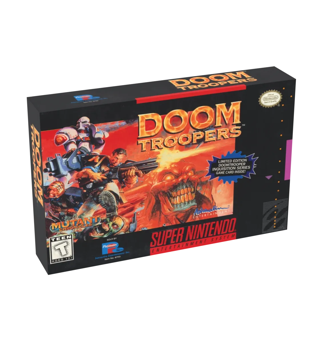 Doom Troopers Reproduction Box