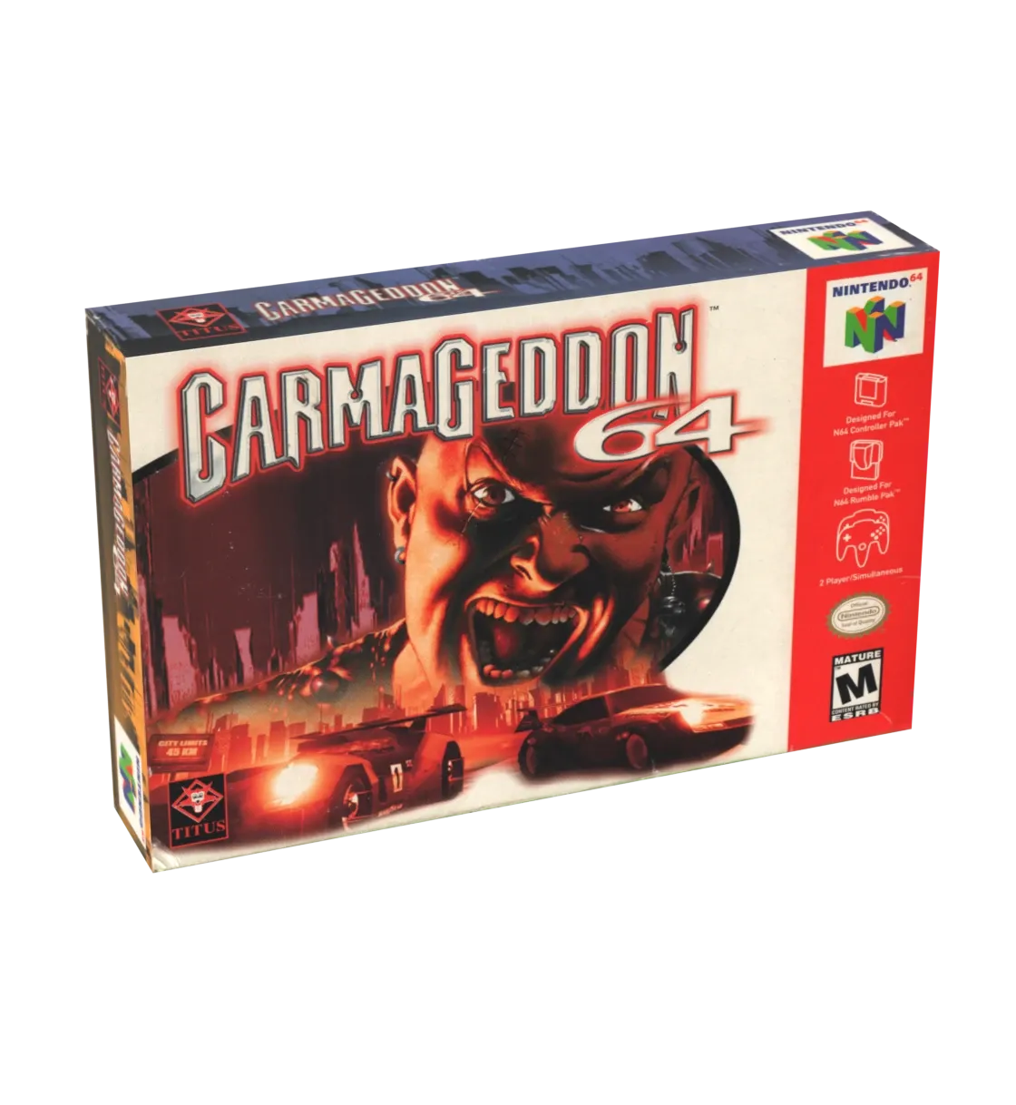 Carmageddon 64 Reproduction Box