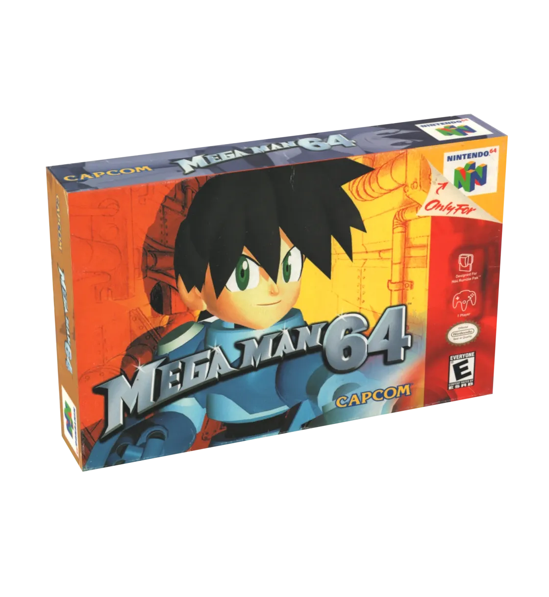 Mega Man 64 Reproduction Box
